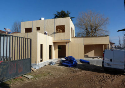 Construction d'une maison ossature bois Soucieu-en-Jarrest 69510