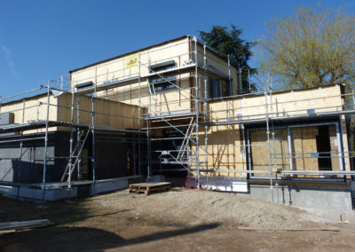 Construction d'une maison ossature bois Soucieu-en-Jarrest 69510