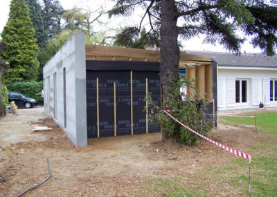 extension de maison à ossature bois Rhône 69370