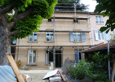 Rénovation maison pisé Ste-Foy-Les-Lyon 69110