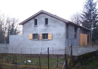 reconversion d’un bâtiment industriel bois en maison individuelle Serrières de Briord - 01470