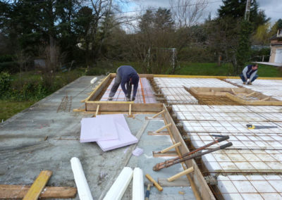 Construction d'une maison ossature bois La Tour de Salvagny - Rhône 69890