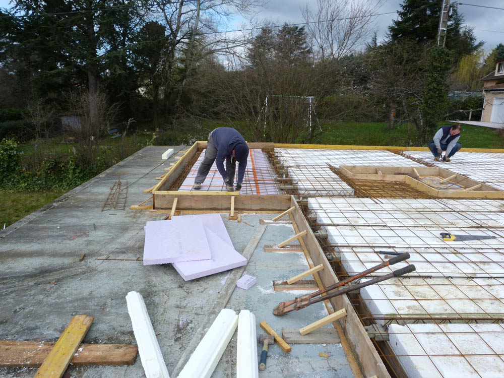 Construction d'une maison ossature bois La Tour de Salvagny - Rhône 69890