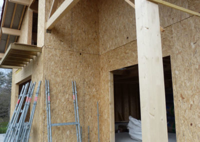 Construction d'une maison ossature bois La Tour de Salvagny - Rhône 69890
